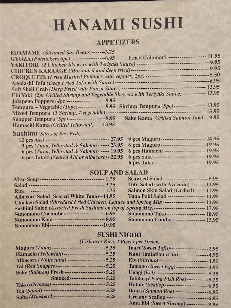 Hanami Sushi Curry Rice