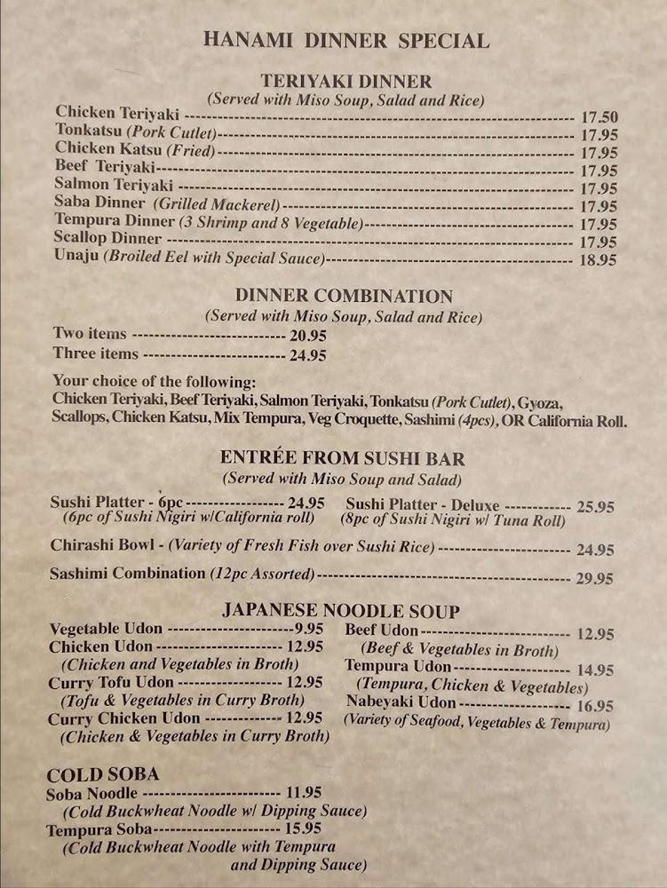 Hanami Sushi Curry Rice With Pork Cutlet