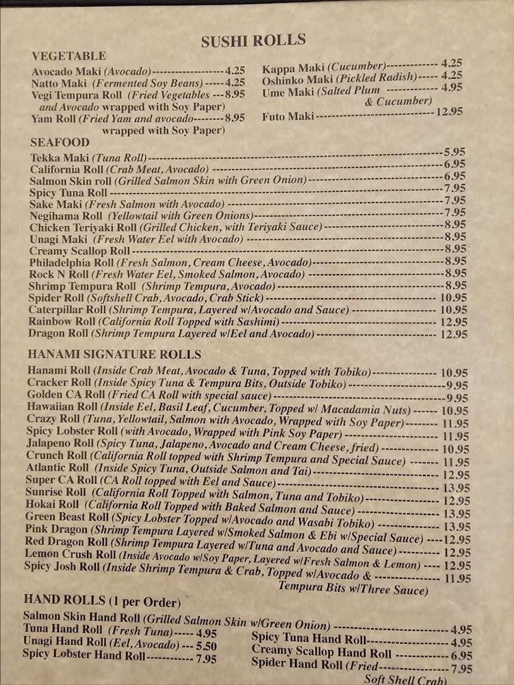 Hanami Sushi Curry Rice With Tofu